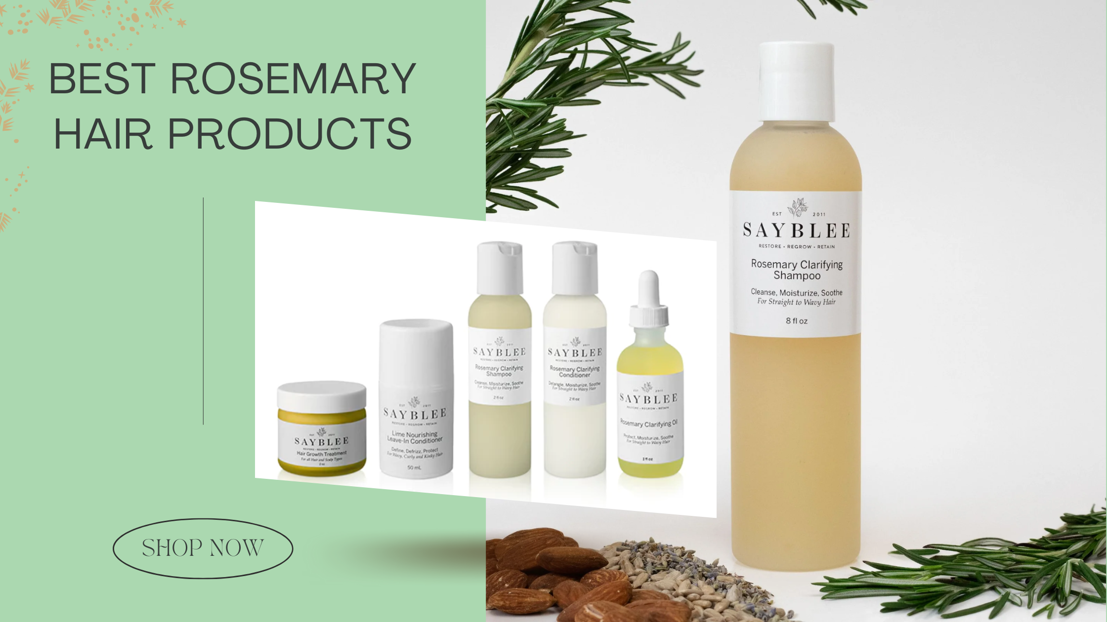 Best Rosemary Hair Products Sayblee Products