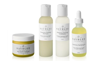 Banish Oil and Boost Shine: Sayblee Rosemary Clarifying Conditioner