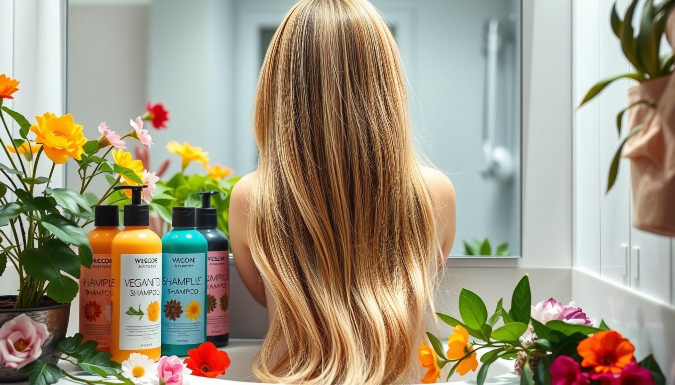 Vegan Shampoo Good for Color-Treated Hair