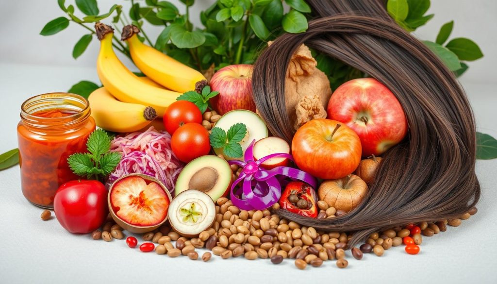 vegan prebiotics for gut health and hair growth